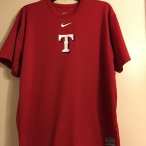nike texas rangers dri-fit shirt
